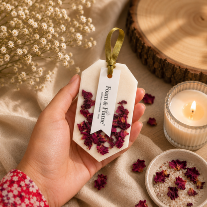 Rose wax sachet