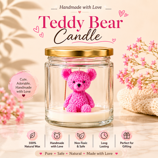 TEDDY BEAR CANDLE
