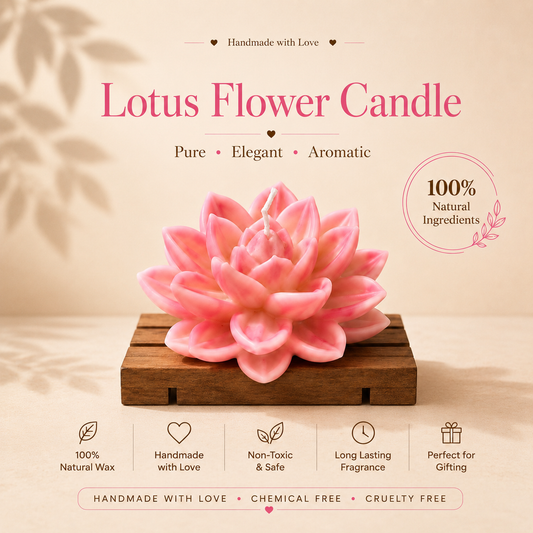 LOTUS FLOWER CANDLE