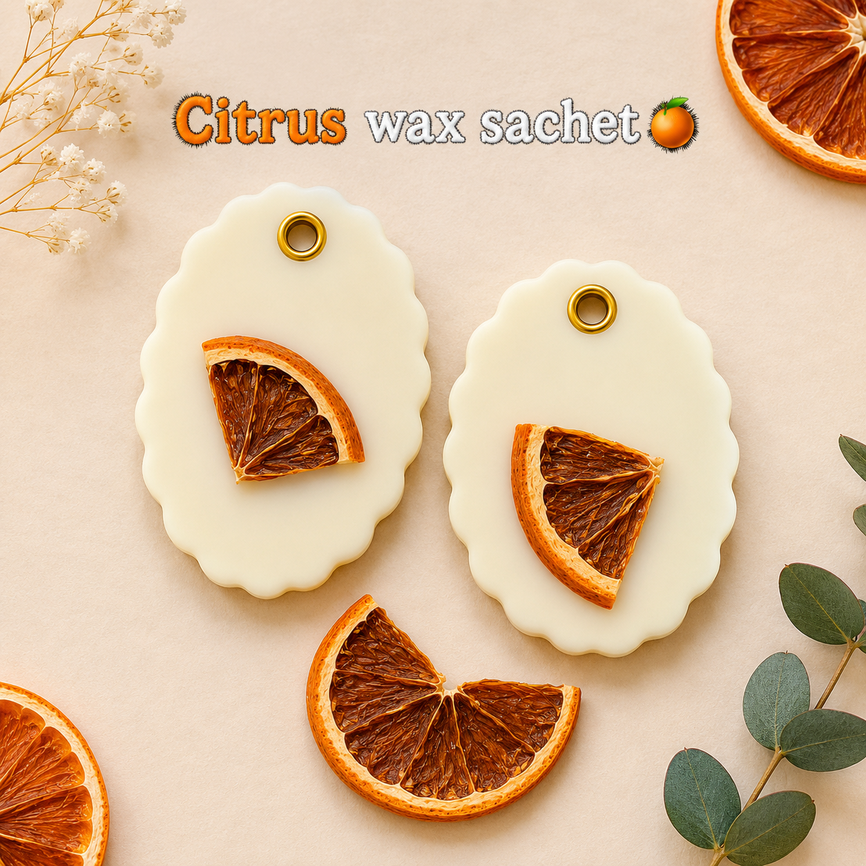 CITRUS WAX SACHET