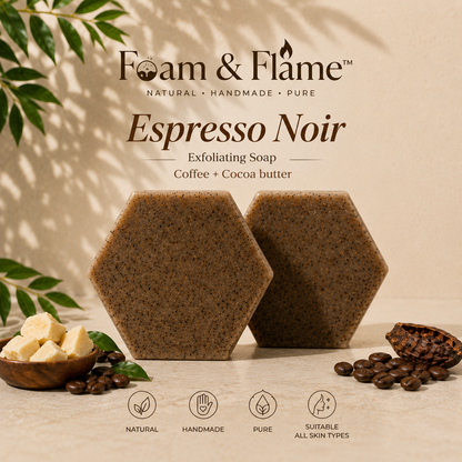 Espresso Noir (Exfoliating Soap) (115 gm)