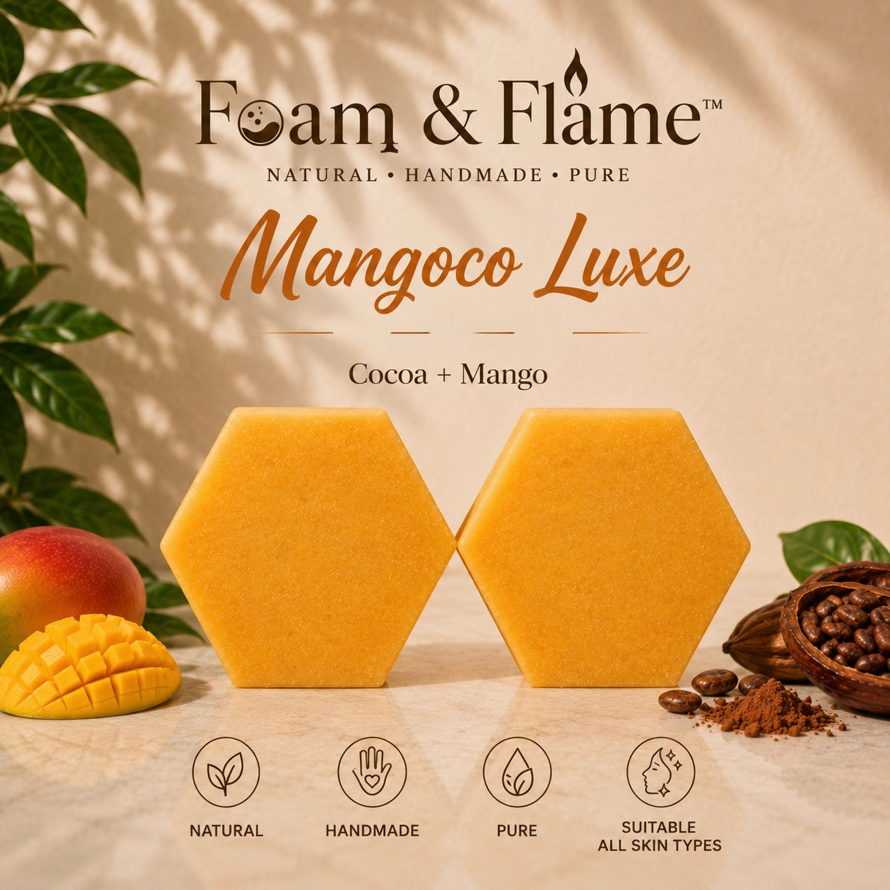 Mangoco Luxe (Cocoa + Mango) (115 gm)