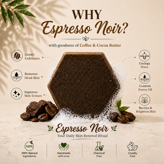 Espresso Noir (Exfoliating Soap) (115 gm)