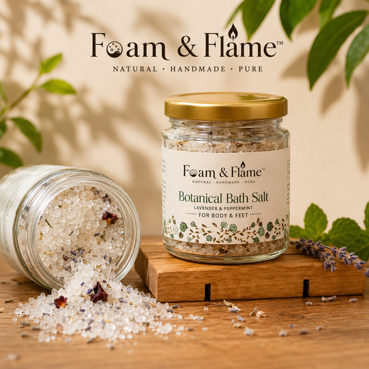 BOTANICAL BATHSALT  (Lavender & Mint 200gm)
