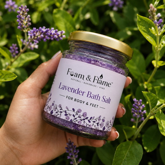 Lavender Bath Salt (200gm)