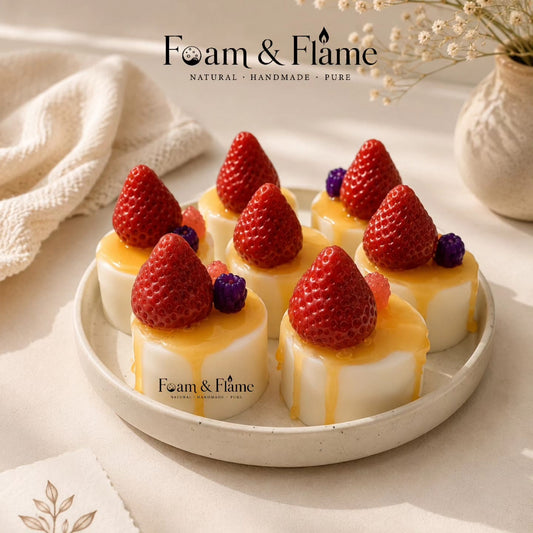 Strawberry Cheesecake Handmade Soap (120gm)