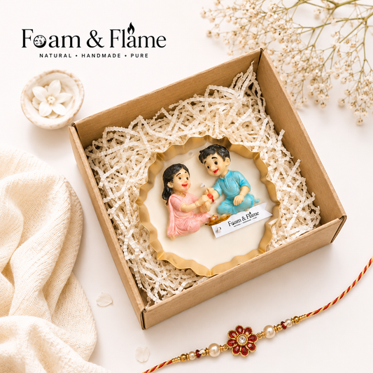 Rakhi Celebration Candle