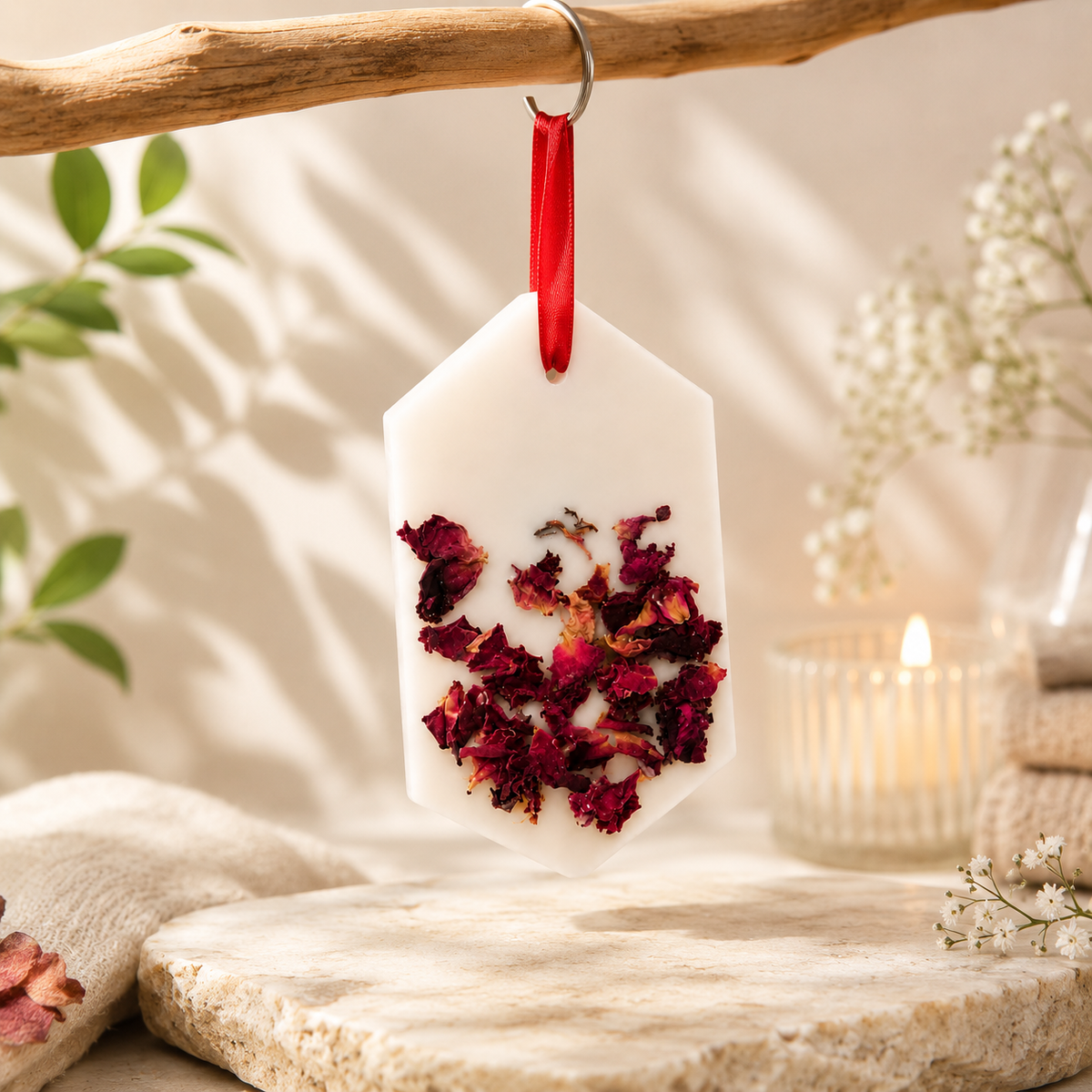 Rose wax sachet